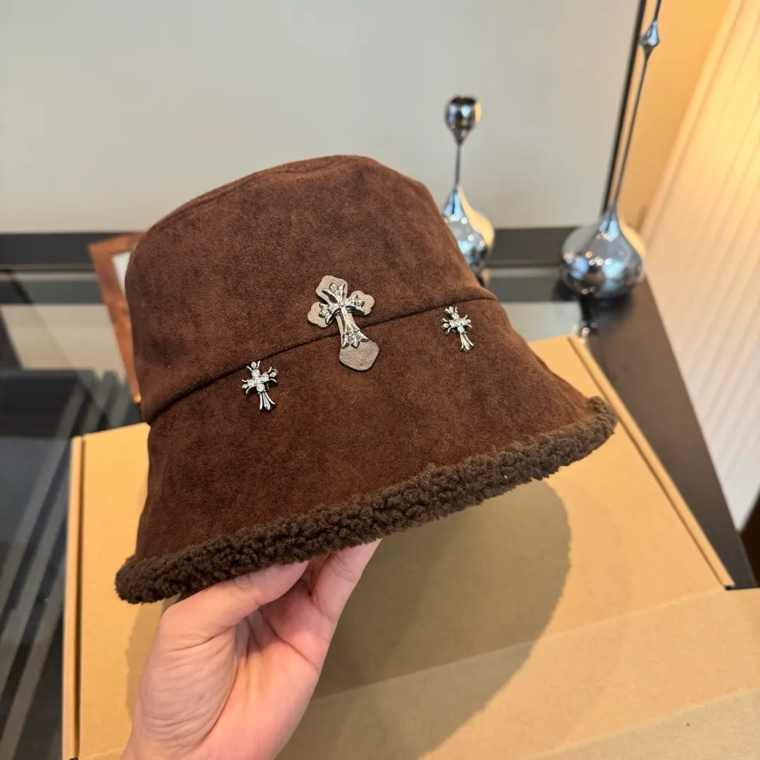 💰100¥ Croxin new wool bucket hat, foldable